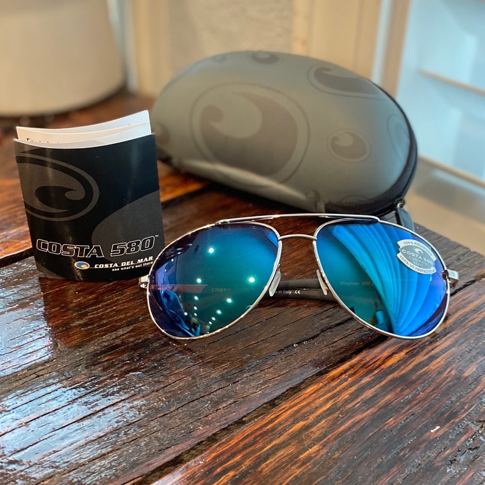 New Costa Del Mar 580 wingman 21 sunglasses